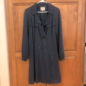 Beautiful & soft navy trench coat